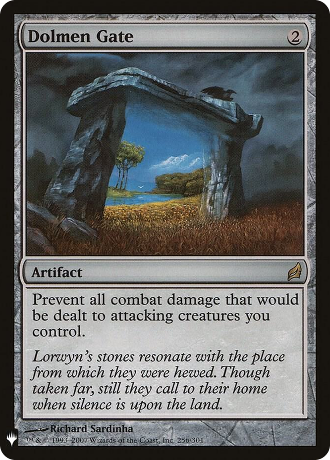 Dolmen Gate #256 R - The List Reprints Pokemon card