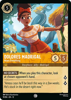 0009 Dolores Madrigal - Hears Everything Common Wilds Unknown