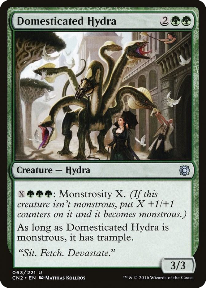 Domesticated Hydra #63 U - Conspiracy: Take the Crown Pokemon card