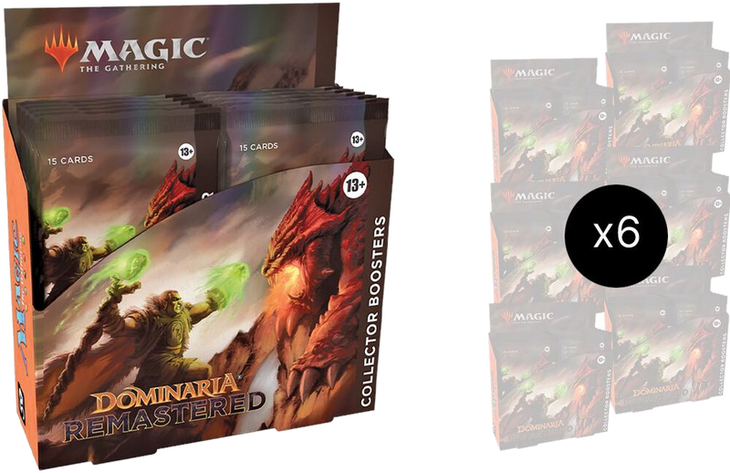 Dominaria Remastered - Collector Booster Display Case - Dominaria Remastered sealed product