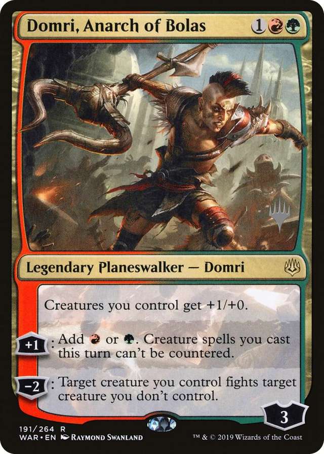 0191 Domri, Anarch of Bolas R Promo Pack: Core Set 2021