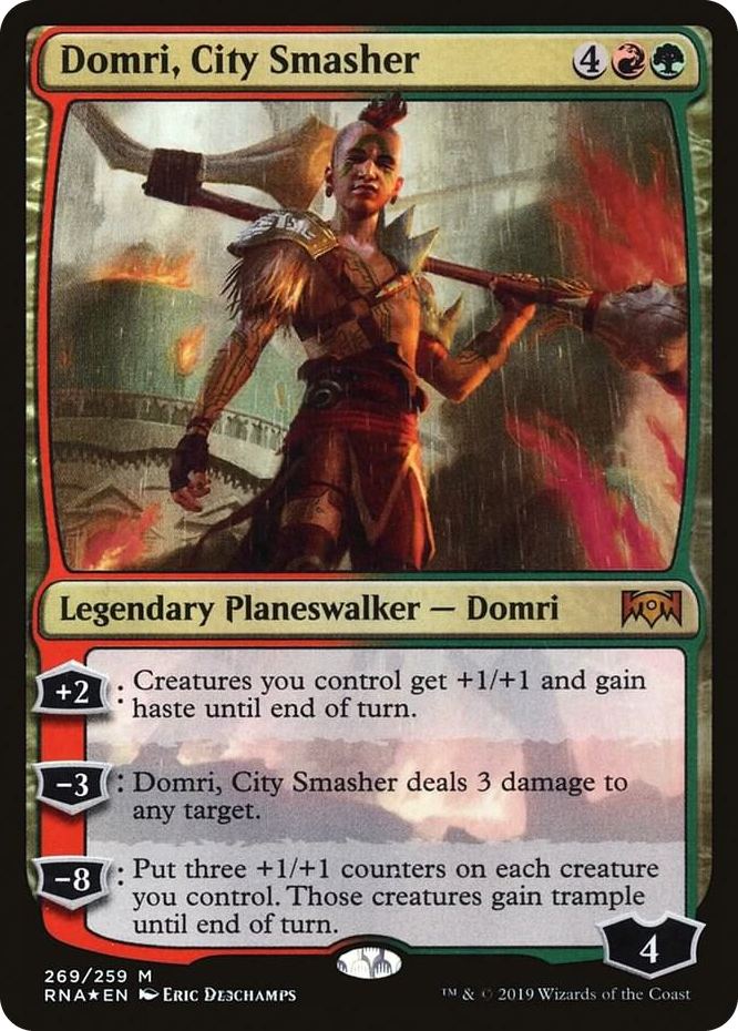 0269 Domri, City Smasher M Ravnica Allegiance