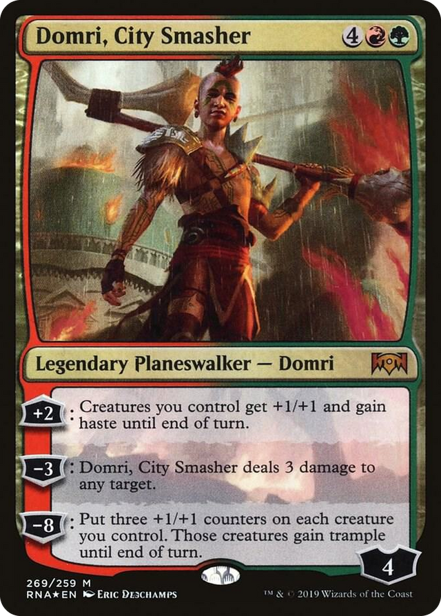 0269 Domri, City Smasher M Ravnica Allegiance
