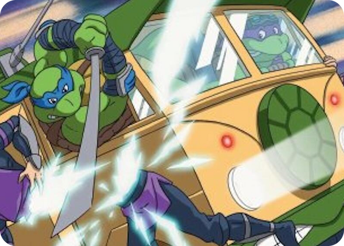 Don & Leo, Problem Solvers Art Card #30 S - Art Series: Teenage Mutant Ninja Turtles Pokemon card