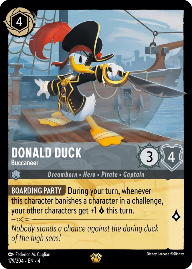 0179 Donald Duck - Buccaneer Legendary Ursula's Return