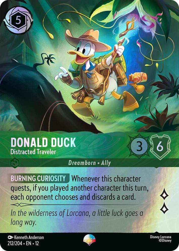 0212 Donald Duck - Distracted Traveler (Epic) Epic Wilds Unknown