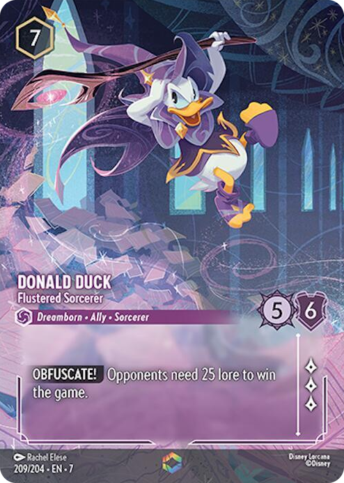 0209 Donald Duck - Flustered Sorcerer (Enchanted) Enchanted Archazia's Island
