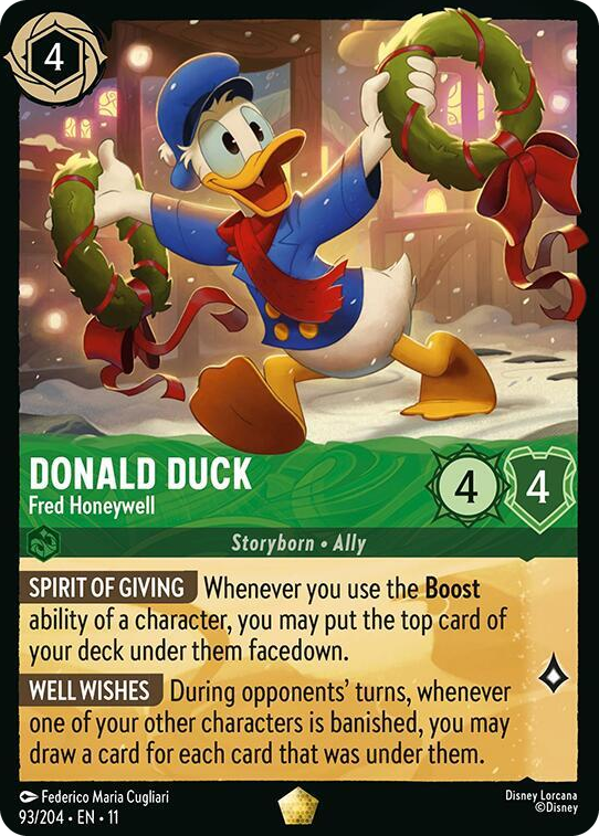 0093 Donald Duck - Fred Honeywell Legendary Winterspell