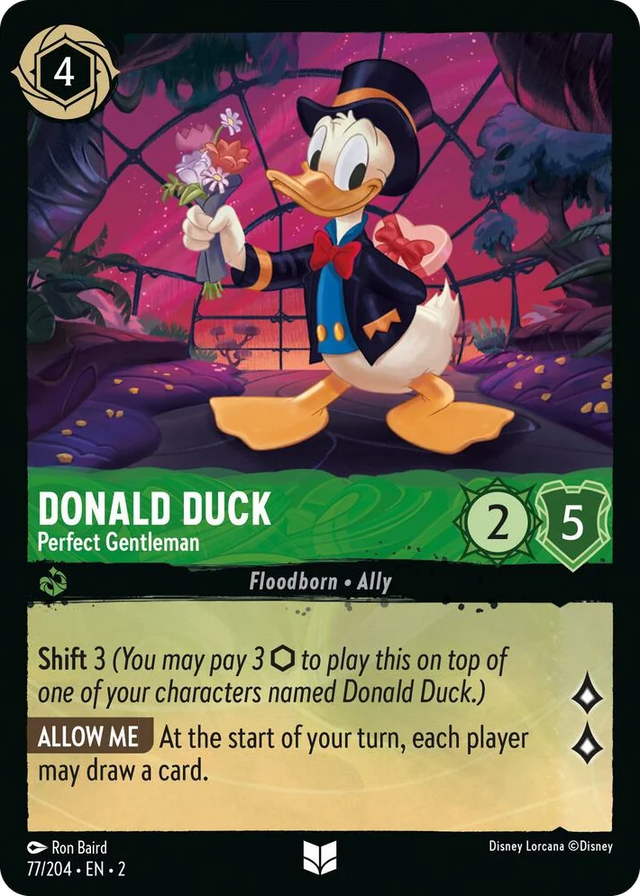 0077 Donald Duck - Perfect Gentleman Uncommon Rise of the Floodborn
