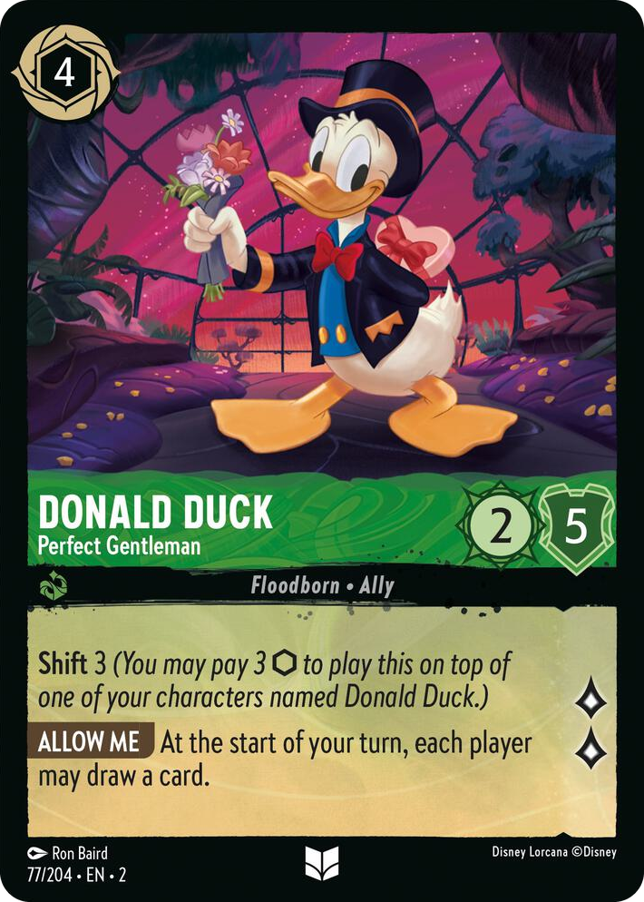 0077 Donald Duck - Perfect Gentleman Uncommon Rise of the Floodborn