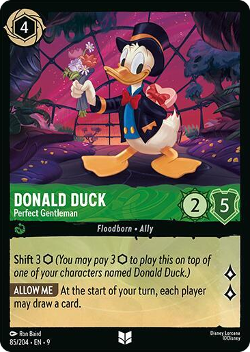 0085 Donald Duck - Perfect Gentleman Uncommon Fabled
