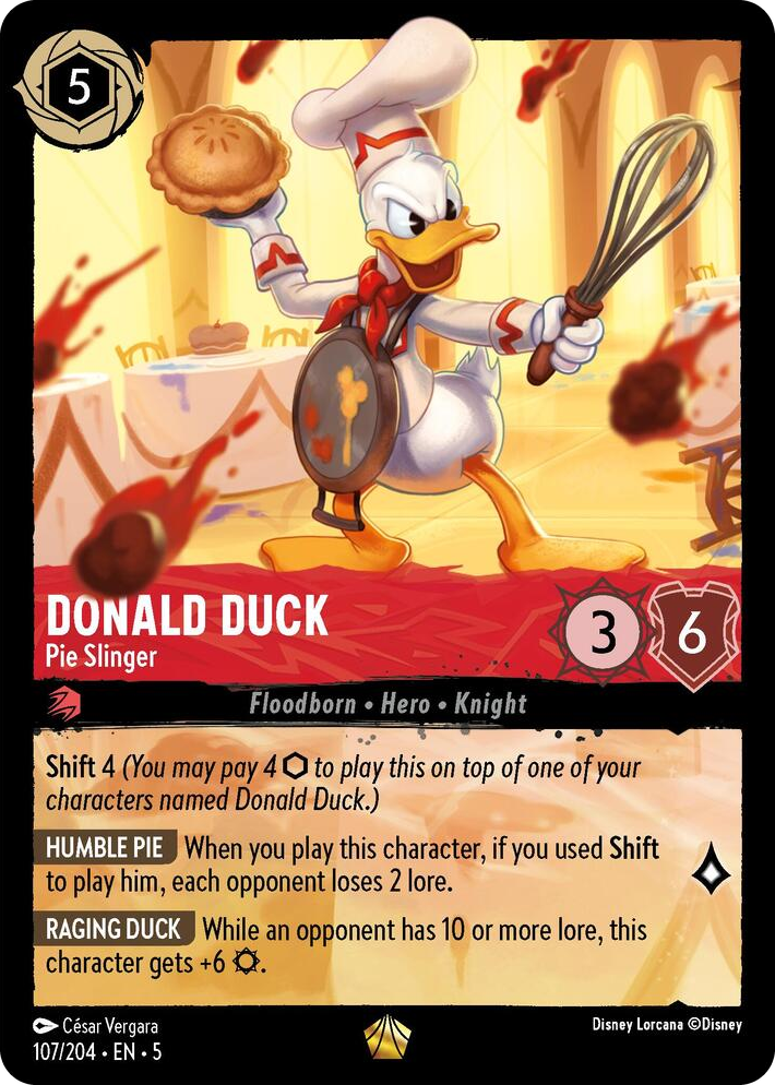 0107 Donald Duck - Pie Slinger Legendary Shimmering Skies