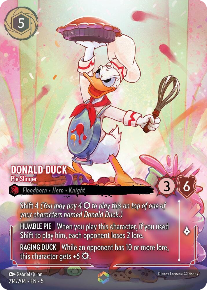 0214 Donald Duck - Pie Slinger (Enchanted) Enchanted Shimmering Skies