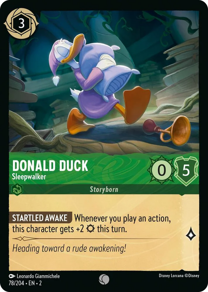 0078 Donald Duck - Sleepwalker Common Rise of the Floodborn
