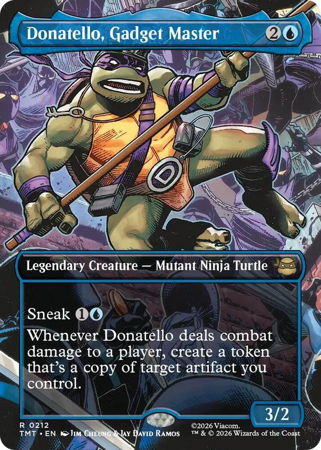 0212 Donatello, Gadget Master (Borderless) R Teenage Mutant Ninja Turtles