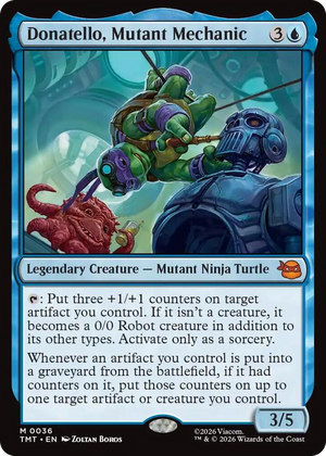 0036 Donatello, Mutant Mechanic M Teenage Mutant Ninja Turtles
