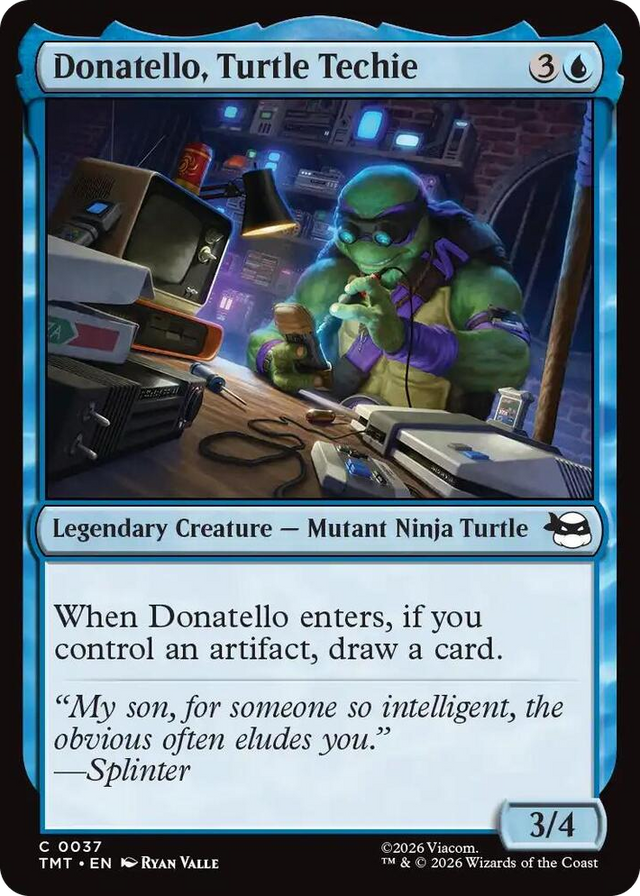 0037 Donatello, Turtle Techie C Teenage Mutant Ninja Turtles