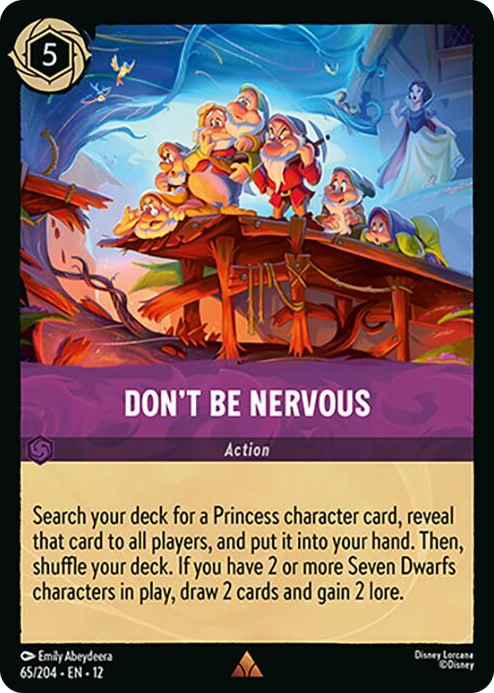 0065 Don't Be Nervous Rare Wilds Unknown