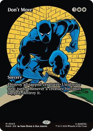 0043 Don't Move (Borderless) M Marvel Universe Eternal-Legal