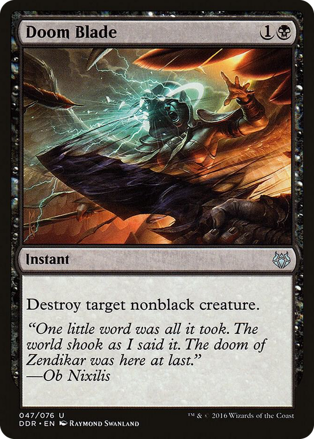 0047 Doom Blade U Duel Decks: Nissa vs. Ob Nixilis
