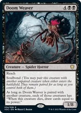 0034 Doom Weaver R Commander: Innistrad: Crimson Vow
