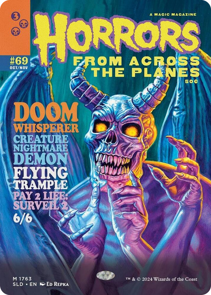 Doom Whisperer #1763 M - Secret Lair Drop Series Pokemon card