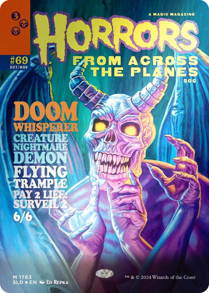 Doom Whisperer (Rainbow Foil) #1763 M - Secret Lair Drop Series Pokemon card