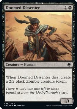 0048 Doomed Dissenter C Magic Game Night: Free-For-All