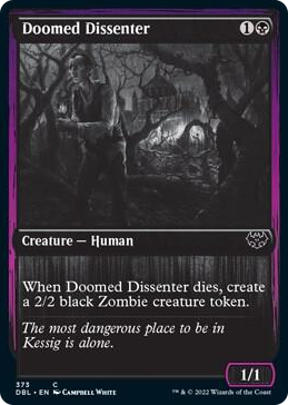 0373 Doomed Dissenter C Innistrad: Double Feature