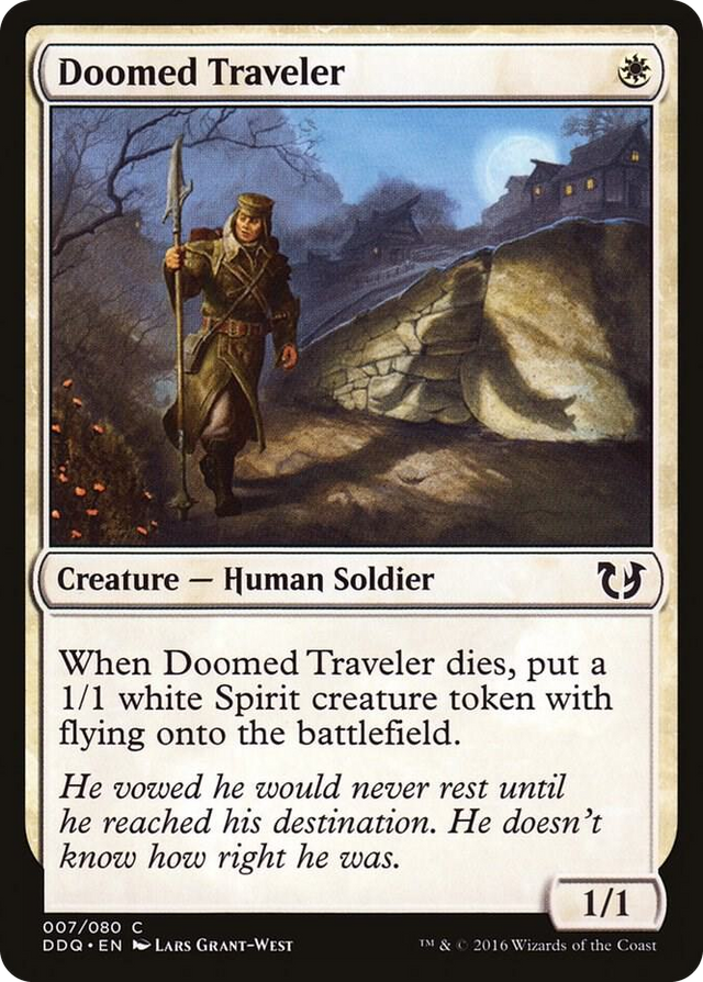 0007 Doomed Traveler C Duel Decks: Blessed vs. Cursed
