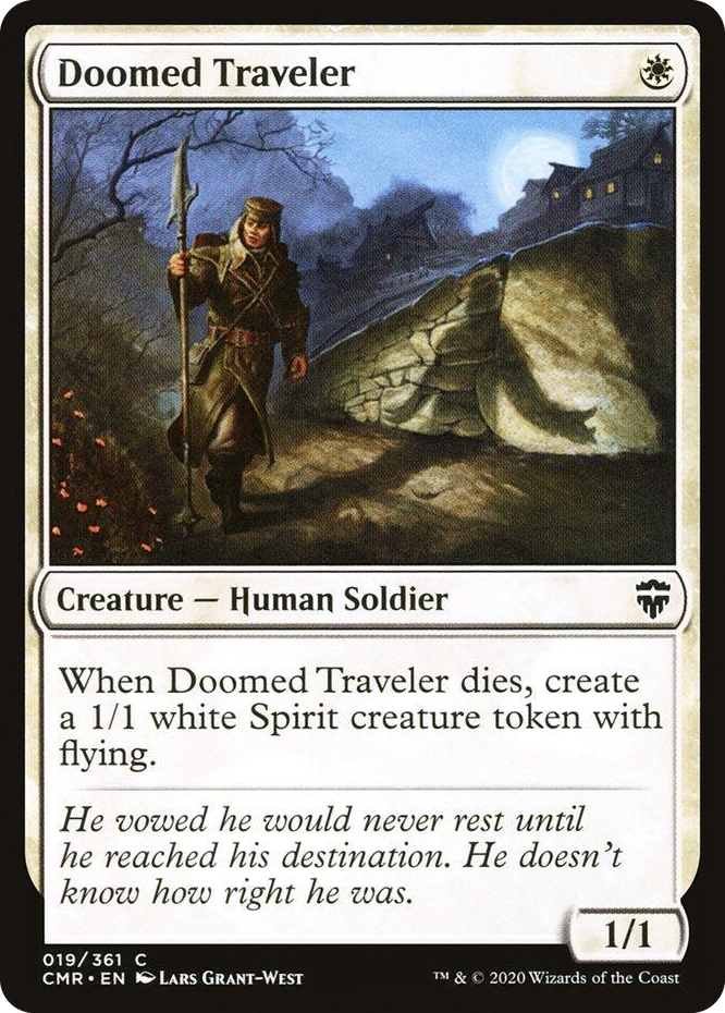 0019 Doomed Traveler C Commander Legends