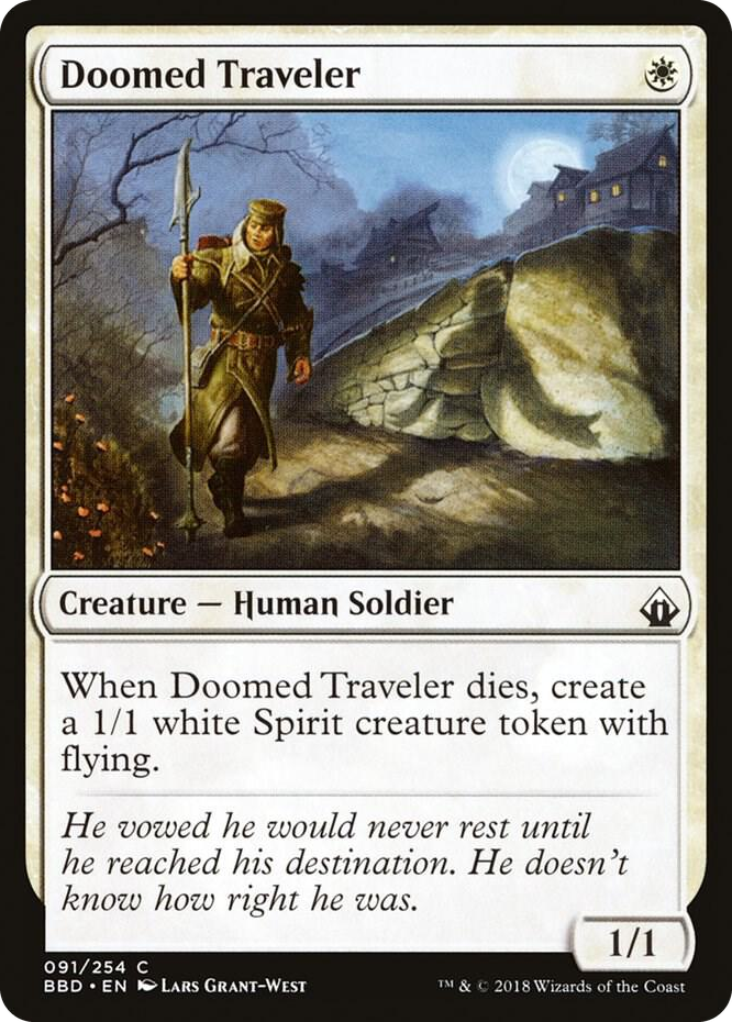 0091 Doomed Traveler C Battlebond