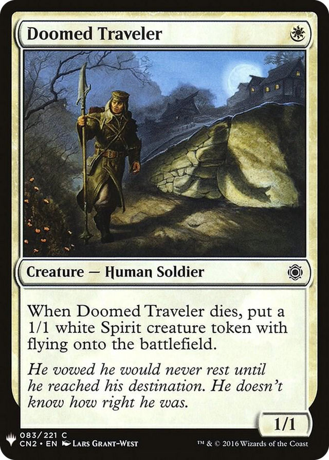 0083 Doomed Traveler (CN2) C The List Reprints