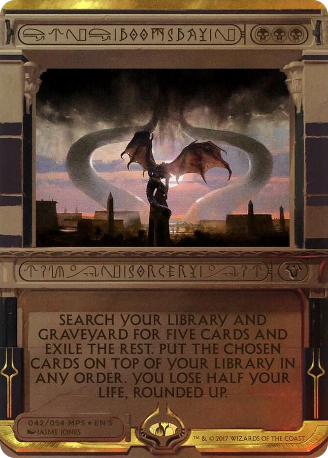 Doomsday #42 M - Masterpiece Series: Amonkhet Invocations Pokemon card