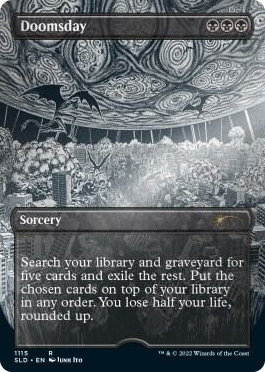 Doomsday (Borderless) (Foil Etched) #1115 R - Secret Lair Drop Series Pokemon card