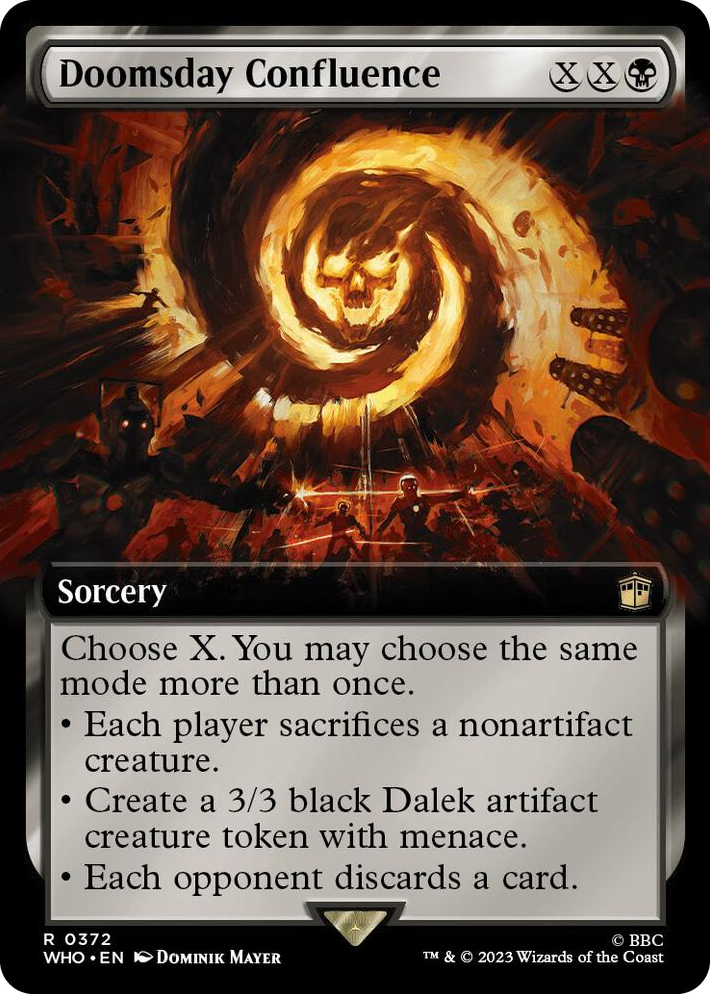 0372 Doomsday Confluence (Extended Art) R Universes Beyond: Doctor Who