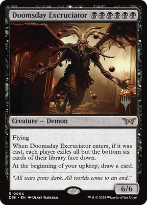 0094 Doomsday Excruciator R Promo Pack: Duskmourn: House of Horror