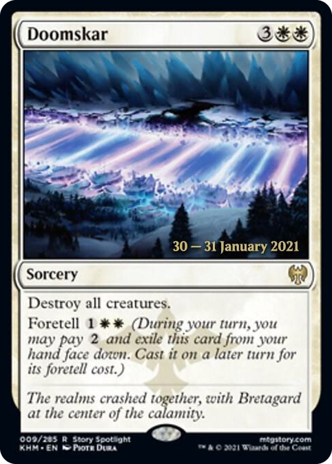 0009 Doomskar R Prerelease Cards