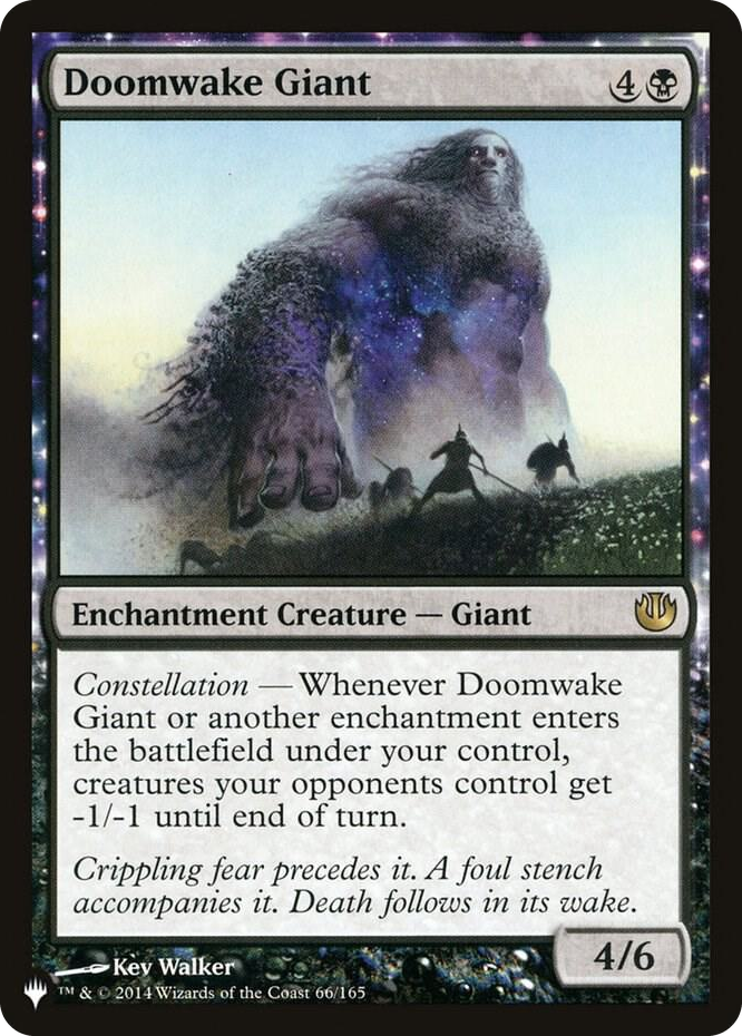 Doomwake Giant #66 R - The List Reprints Pokemon card