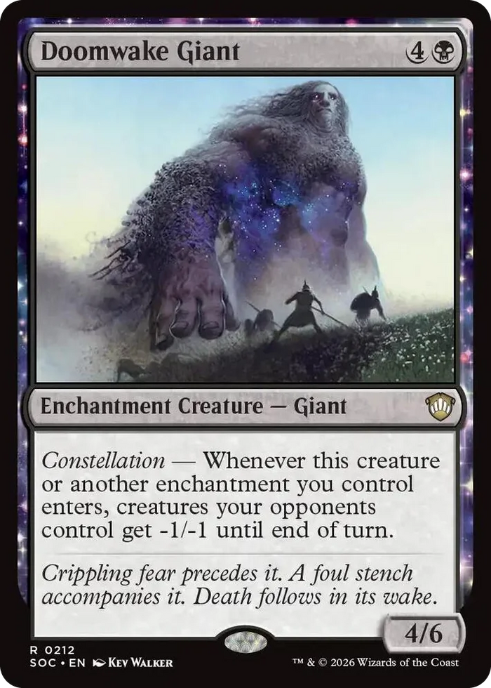 0212 Doomwake Giant R Commander: Secrets of Strixhaven