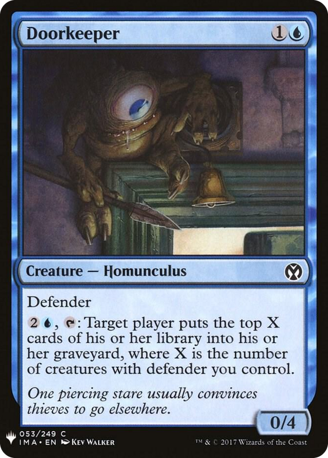 0053 Doorkeeper C The List Reprints
