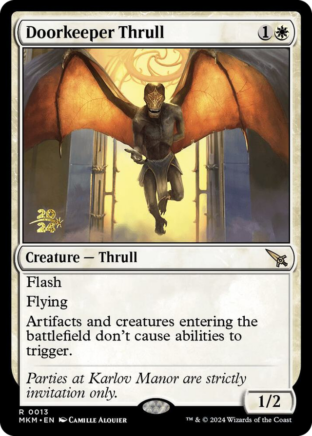 0013 Doorkeeper Thrull R Prerelease Cards
