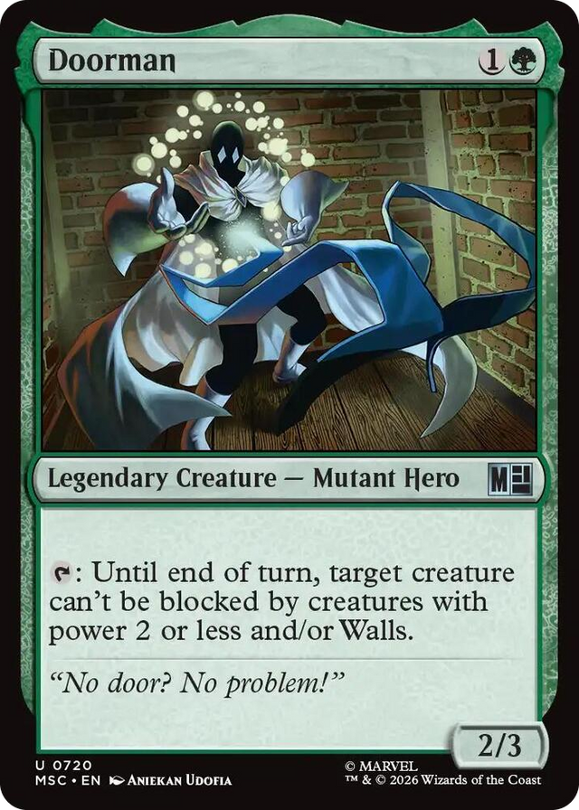 0720 Doorman U Commander: Marvel Super Heroes