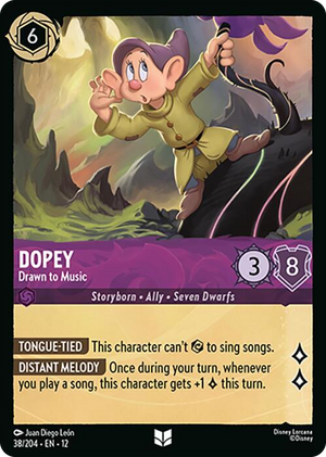 0038 Dopey - Drawn to Music Uncommon Wilds Unknown