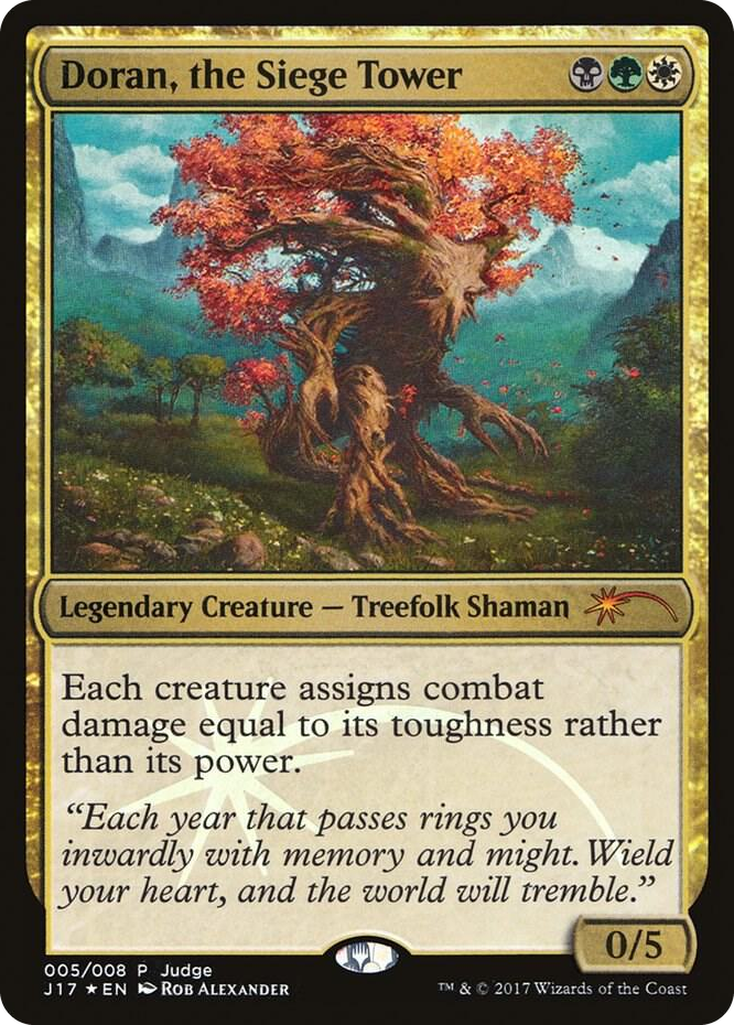 Doran, the Siege Tower #5 P - Judge Promos Pokemon card