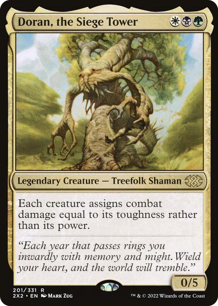 0201 Doran, the Siege Tower R Double Masters 2022