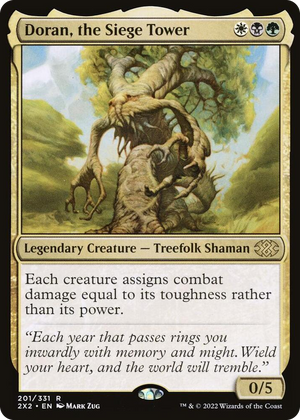 0201 Doran, the Siege Tower R Double Masters 2022