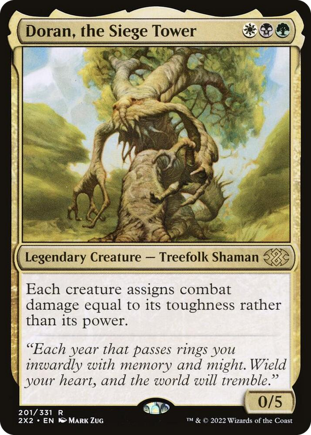 0201 Doran, the Siege Tower R Double Masters 2022
