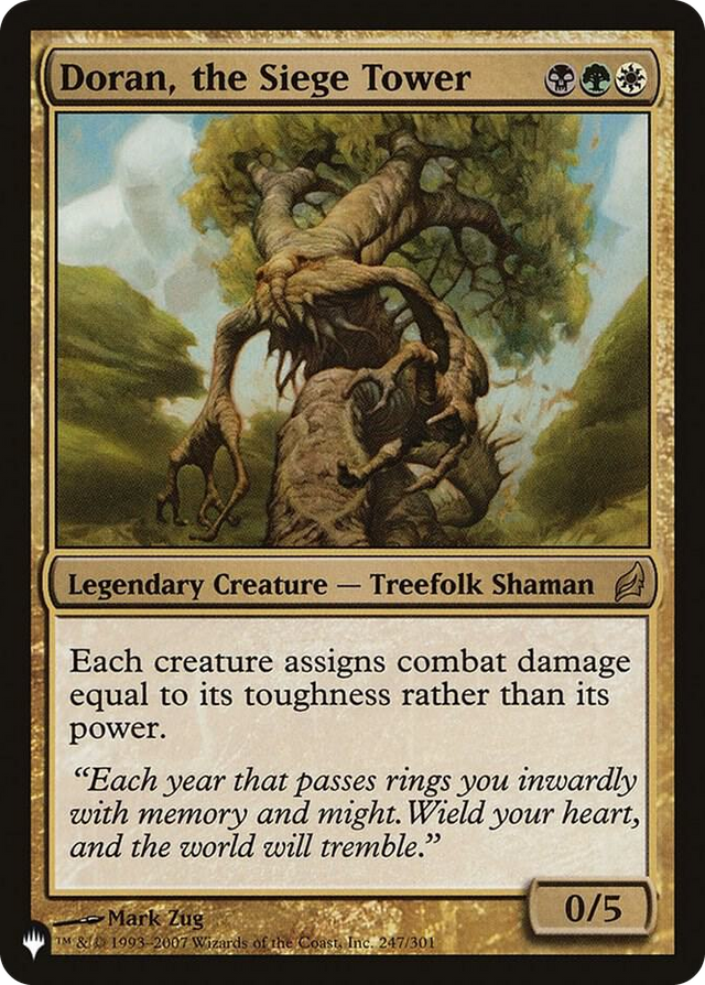 0247 Doran, the Siege Tower R The List Reprints