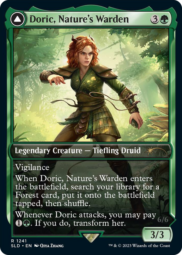 1241 Doric, Nature's Warden R Secret Lair Drop Series